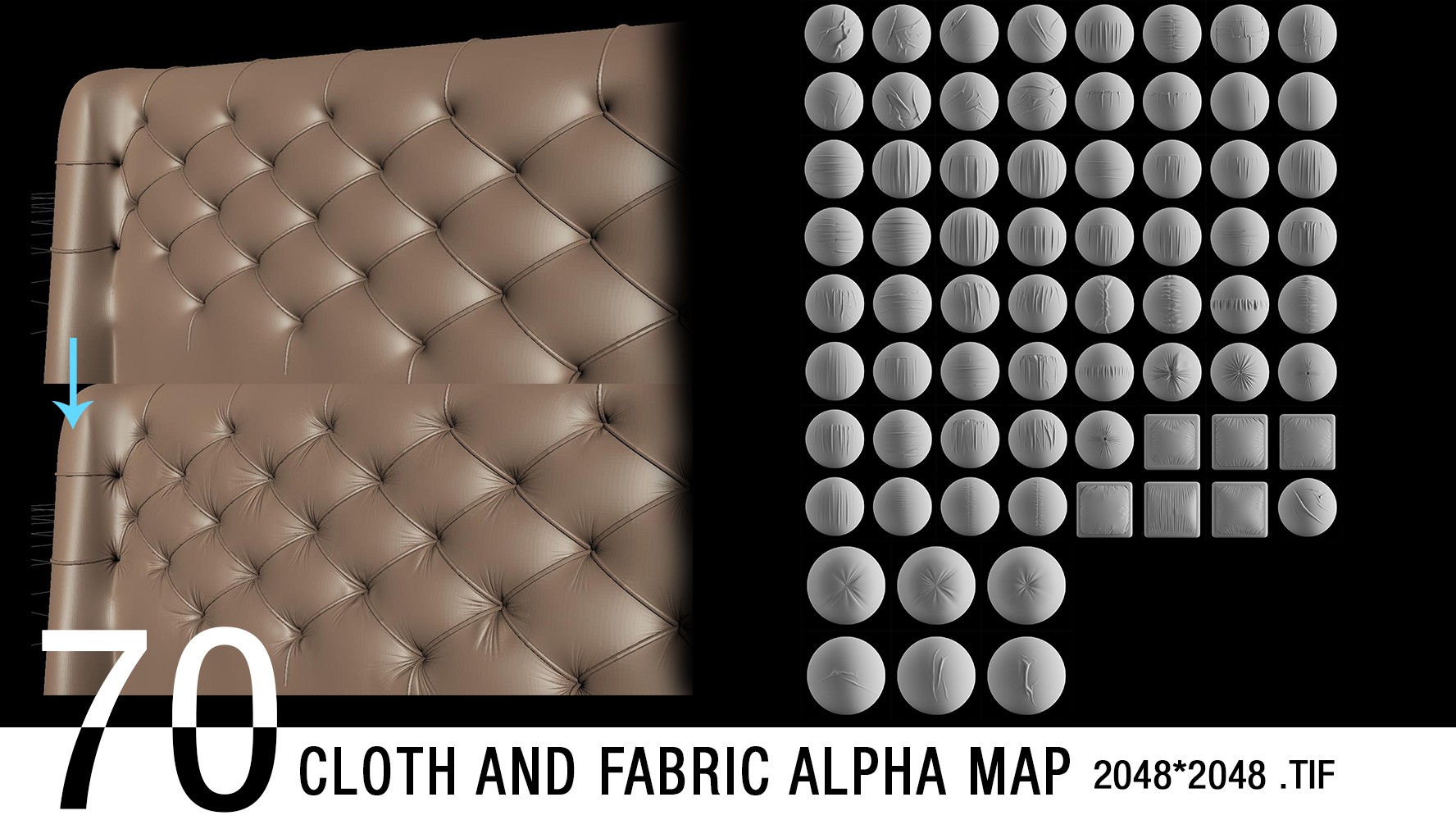 cloth alpha map
