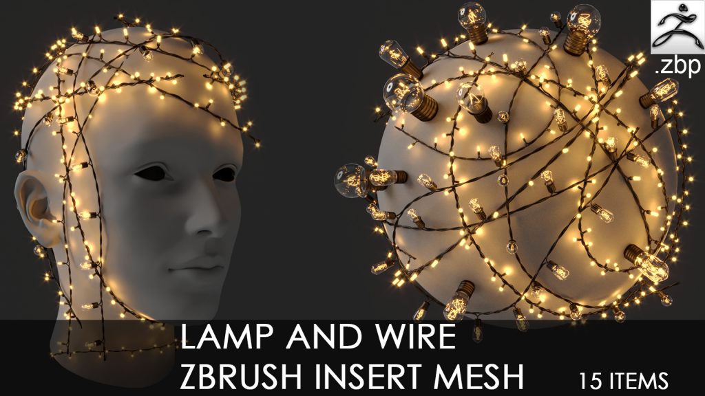 lamp and wire imm brush