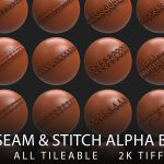 seam and stitch alpha brush bundle vol.3