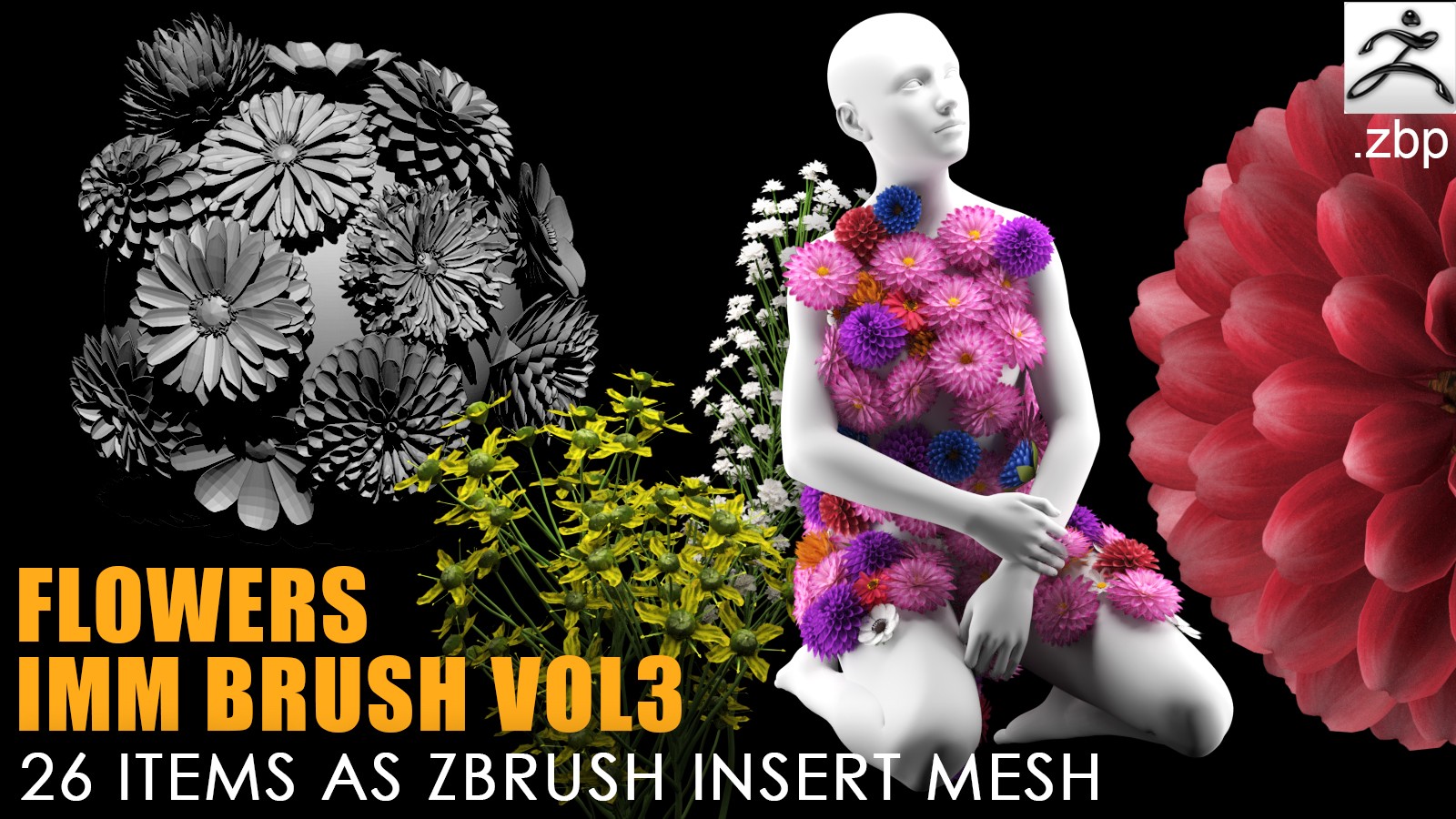 Flowers IMM brush vol 3