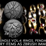 jewelry imm brush vol.4 + 3d print format